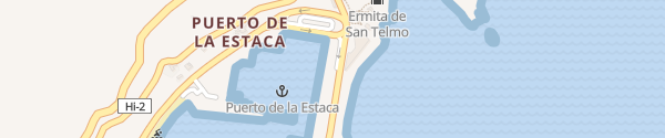 Karte Puerto de Estaca Valverde