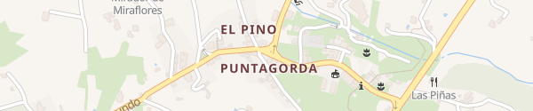 Karte Oficina de Turismo Puntagorda