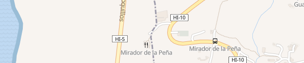 Karte Mirador de la Peña Guarazoca