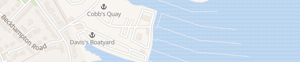 Karte Cobb Quay Marina Poole