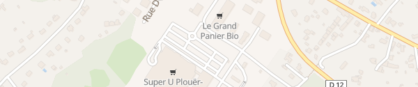 Karte IONITY Super-U Plouër-sur-Rance