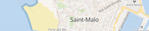 Karte Le Grand Bé Saint-Malo