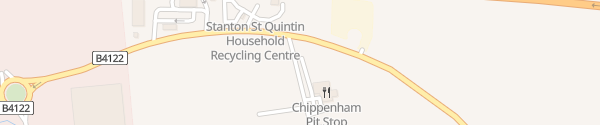 Karte IONITY Chippenham Pit Stop Stanton St Quintin