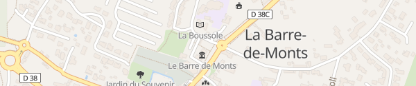 Karte Mairie La Barre-de-Monts