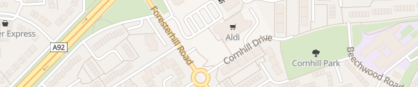 Karte Cornhill Shopping Centre Aberdeen