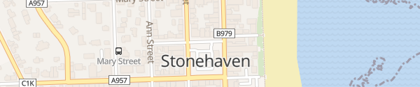 Karte Market Square Stonehaven