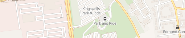 Karte Kingswells Park & Ride Aberdeen