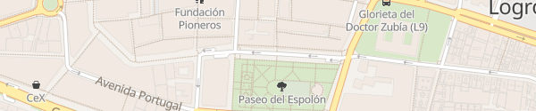 Karte Garaje Espolón Logroño