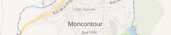 Karte Place de la Carriere Moncontour