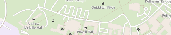 Karte Agnes Blackadder Hall Car Park, University North Haugh