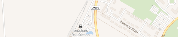 Karte Leuchars Railway Station Car Park Guardbridge