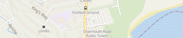 Karte Charmouth Road Car Park Lyme Regis