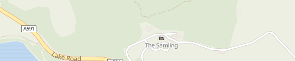 Karte The Samling Hotel Cumbria