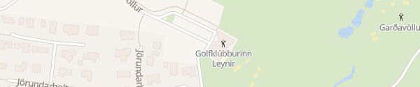 Karte Golfklúbburinn Leynir Akraneskaupstaður