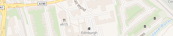 Karte College Milton Road Campus Edinburgh
