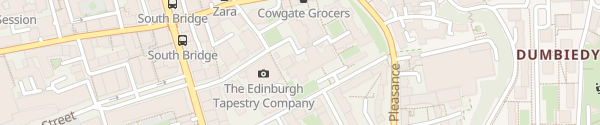Karte High School Yards Edinburgh