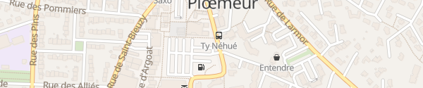 Karte Rue de Kervam Ploemeur