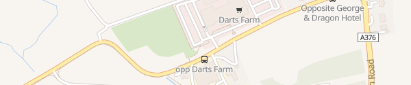 Karte Supercharger Darts Farm Exeter