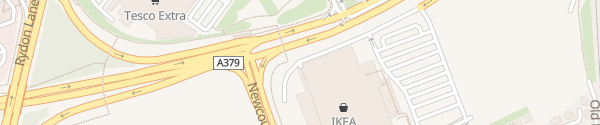 Karte IKEA Exeter