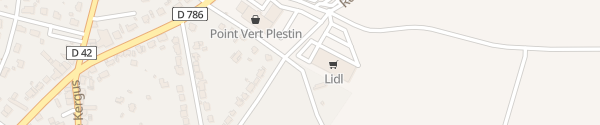 Karte Lidl Plestin-les-Grèves
