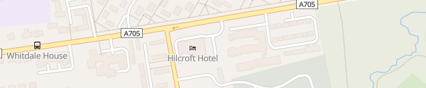 Karte Best Western Hotel, Hilcroft Whitburn