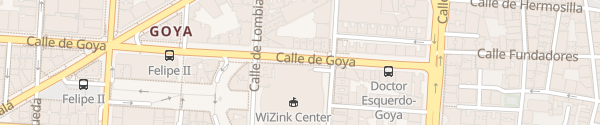 Karte WiZink Center Madrid
