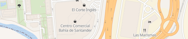 Karte El Corte Inglés Santander