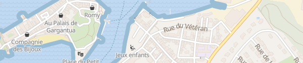 Karte Rue Jules Ferry Concarneau