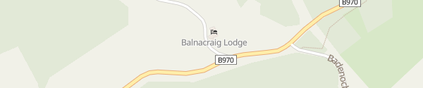 Karte Balnacraig Lodge Kingussie