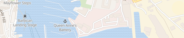 Karte Queen Anne's Marina Plymouth