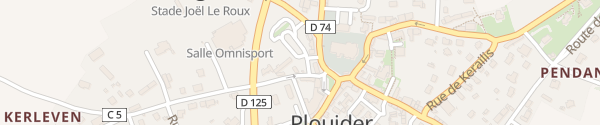 Karte Place Général de Gaulle Plouider