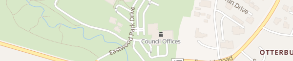 Karte East Renfrewshire Council Giffnock