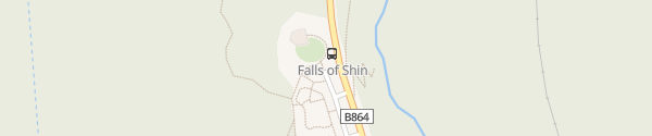 Karte Falls of Shin Visitors Centre Lairg