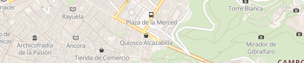 Karte Parking Plaza de la Merced Malaga