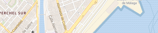 Karte Avenida Manuel Agustín Heredia Malaga