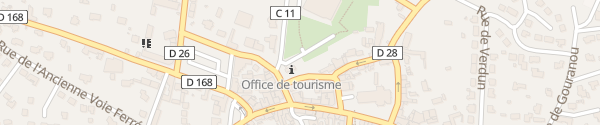 Karte Office du tourisme Ploudalmezeau