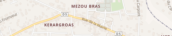 Karte Rue de la Mairie Lampaul-Plouarzel