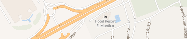 Karte Supercharger Hotel Resort El Montico Tordesillas