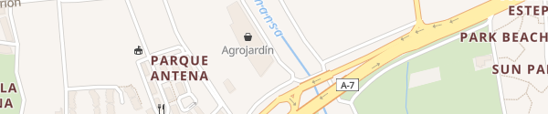 Karte Supercharger Agrojardín Estepona