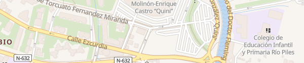 Karte Estadio El Molinón Gijón