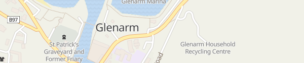 Karte New Road Glenarm