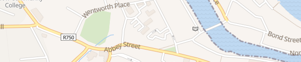 Karte Church Street Wicklow