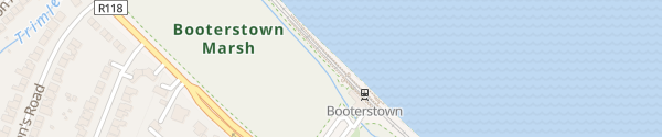 Karte Booterstown Dart Station Blackrock
