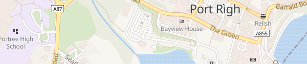 Karte Bayview Car Park Portree