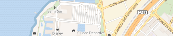 Karte Centro Comercial Bahía Sur San Fernando