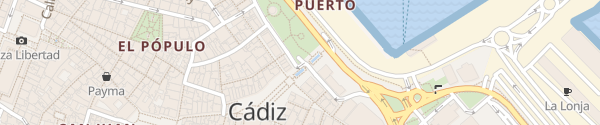 Karte Interparking Canalejas Cádiz