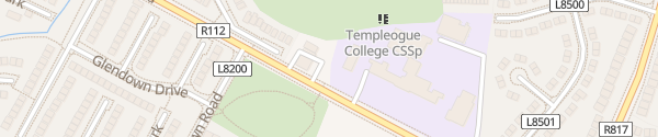 Karte Circle K Templeville Dublin