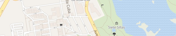 Karte Avenida de la Libertad Mérida