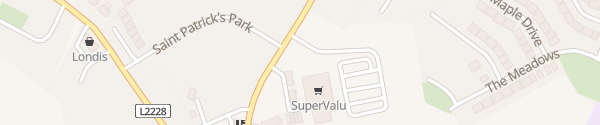 Karte Nally's SuperValu Dunboyne