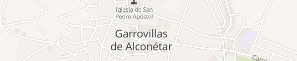 Karte Hospedería Puente de Alconetar Garrovillas de Alconetar